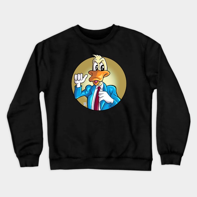 Howard the Duck Crewneck Sweatshirt by sergetowers80